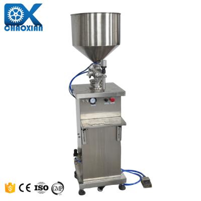 China Manufacturer Semi Automatic Toothpaste Bottled Water Olive Oil Filling Machine zu verkaufen