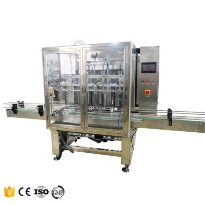 China Oil Cartridge And Jam Liquid Cans Bottle Bottling Automatic Filling Machine Line Edible Bottles en venta