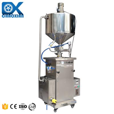 China Semi Automatic Juice Mixing Tank Spout 5L Water 5 Gallon Glass Bottle 20 Liter Filling Machine zu verkaufen