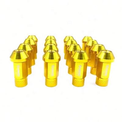 China 6061 Or 7075 Aluminum Hex Nut Factory Oe Alloy Wheels Steering Lock Color Lug Anti - And - Bolts Aluminum Theft Colored Racing Car Wheel Nuts for sale