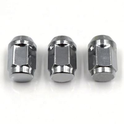 China Auto Car Automotive Car Bulge M12x1.5 Chrome End 28 35 Long 17 21 Hex Acorn M12x1.25 M12*1.5 M12*1.25 Lug Nuts M10x1.25 Wheel Nut 8 Grade for sale