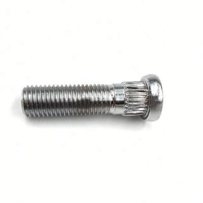 China 10.9 Thread High Tension Double Steel Trailer Bolt 12x1.25 M12 P1.25 14.25mm Long Extend Wheel Rim For Spacer Stud Rivet Screws for sale