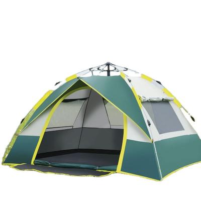 China 2 Double Layers UV Protection Outdoor Rainproof Camping Tent /Wholesale Waterproof Automatic Thick /Stocked People Tent for sale