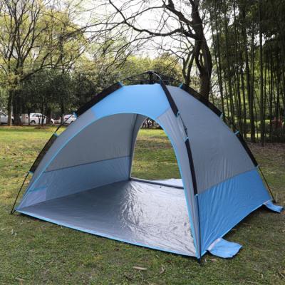 China Outdoor Waterproof Beach Camping Tent UV Protection/Sun Protection High Quality Portable Automatic Single Tent /Stocked for sale