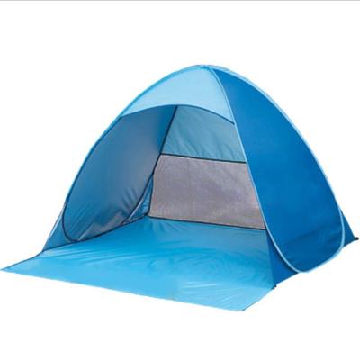 China High Quality Outdoor Easy Folding Portable Beach Tent Breathable Shade Anti UV Beach Tent for sale