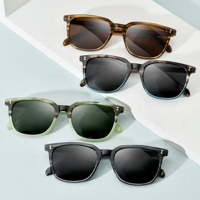 China Fashion sunglasses factory wholesale acetate sunglasses shape trend brand sunglasses color sunglasses for sale