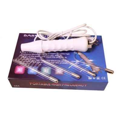 China Light Therapy Anti-Puffiness Portable High Frequency Facial Wand Beauty Device Red And Purple For Face for sale