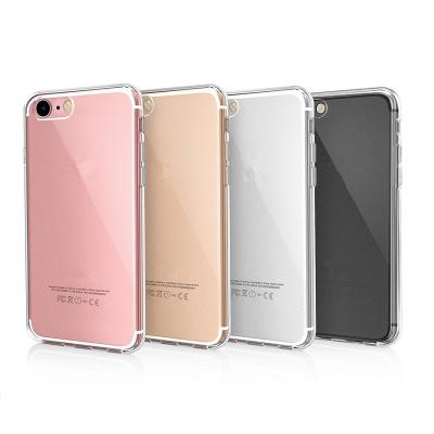 China Transparent Clear Shockproof Soft TPU Back Cover Cell Phone Case For iPhone 11 12 13 for sale