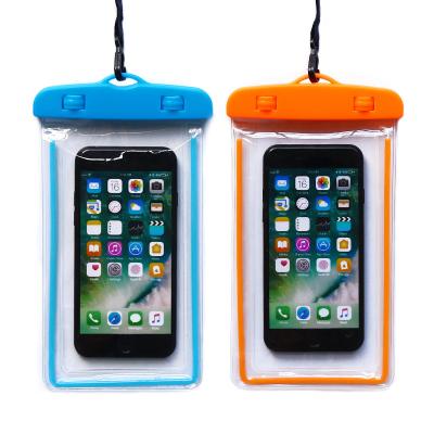 China Waterproof Cell Phone Pouch Bag PVC Waterproof Water Resist Cell Phone Case for sale