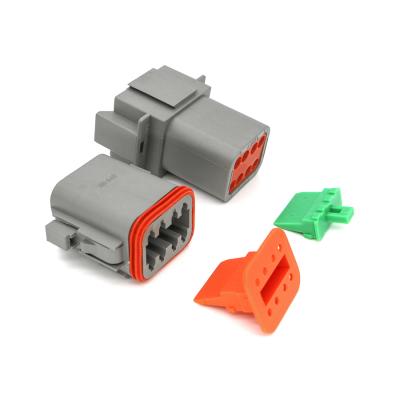 China German Automotive DT06-8S DTM Series 8Pin DT04-8P Automotive Waterproof Electrical Auto Connector DT04-8P Battery Connector DT for sale