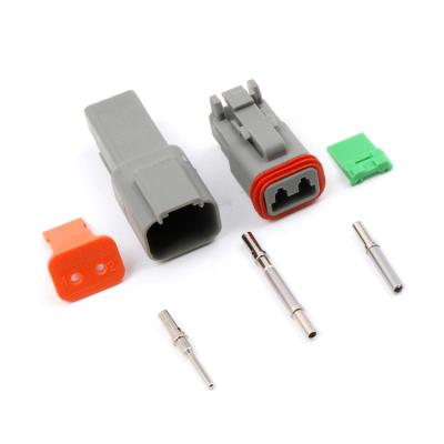 China Power Connector Taiwan Car Connectors DT 3 Automotive Electrical Terminal 4 Pin Waterproof Connectors Pins for sale