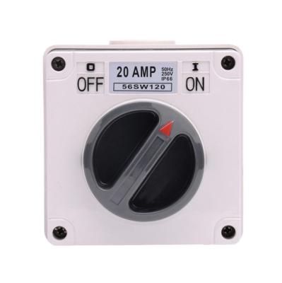 China Industrial waterproof isolating switch conform to Australia standard switch AS/NZS3123 56SW series switch 56SW210 56SW250 56SW310 56SW216 for sale