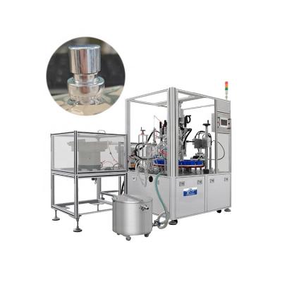 China Factory Price Automatic Perfume Machine Production Rose Water Filling Crimping Line for sale