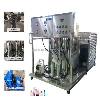 China Work Efficiently Sell Well Perfume Mixing Tank Filter Fridge Perfume Making Machines Automatic for sale