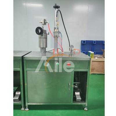 China Durable High Quality Low Price Gas Filling Machine Inflator Aerosol Filter Equipment for sale