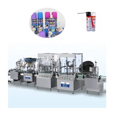 China Affordable Food Aerosol Filling Machine Spray Filling Machine Aerosol Filling Machine With Good Quality for sale