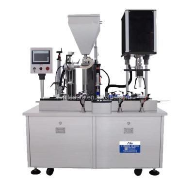 China Work Efficiently 50ml 100ml Oil Hand Cream Filling Machine Cosmetic Small Size Feasible Machines for sale