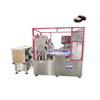 China Work Efficient Automatic Adjusted Mold Skin Care Cosmetic Cream Liquid Toner Machine Production Filling Capping Line for sale