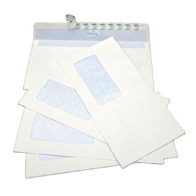 China Business Envelope Self-Seal Envelopes White 4-1/8 x 9-1/2 Paper Envelope China To USA Ocean for sale