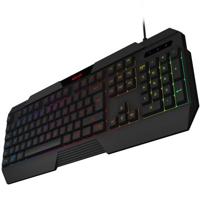 China Lock Windows Key While You're In Structure On The Action Gaming Keyboard GX510L Backlit Rubber Dome Key, With 7 Colors Backlight RGB for sale