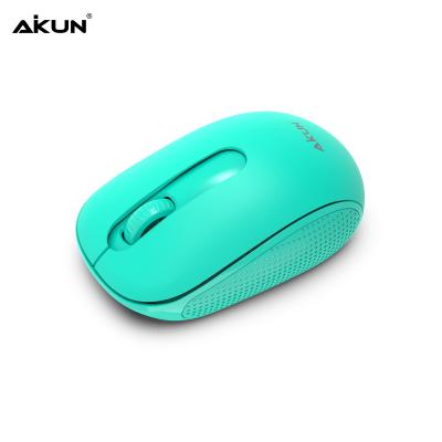 China AIKUN Wireless MX36 Wireless Mouse, 2.4G Silent Mouse with USB Receiver, Auto Sleep, Laptop Mouse (GREEN) for sale