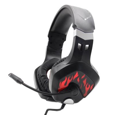 China Cool Led Earphone OEM Call Center Headset Light Noise Canceling Gaming Headset With Microphone Earphone for sale