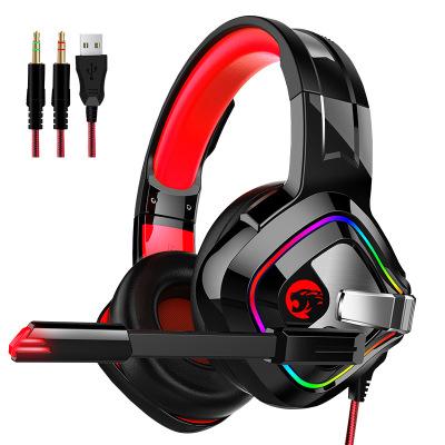 China Active Earphone Noise Canceling Gaming Headset Earbuds Earphone With Mic Headset For PC Computer Gamer for sale