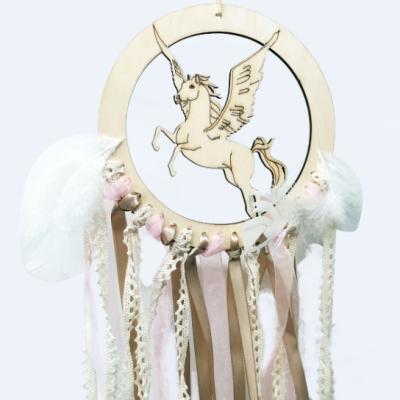 China DIY Unicorn Dream Catcher Art Decor Decoration for Home for sale