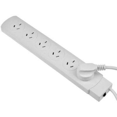 China Xinsheg AU Australia Power Strip Panel 6-Outlet Long Surge Protector Residential/General Purpose Long SAA Power Cords Approved for sale