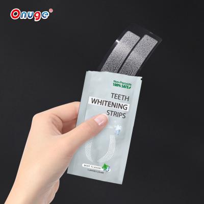 China Healthy Teeth Whitening Logo Onuge Teeth Whitening Strips Customized Advanced Cleaning Wholesale for sale