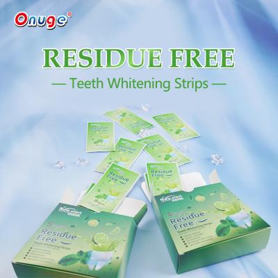 China Healthy Teeth Whitening Professional Dental Grade Cleaning Bleaching Kits Lime Dry Teeth No Residue Seasoned Whitening Strips for sale