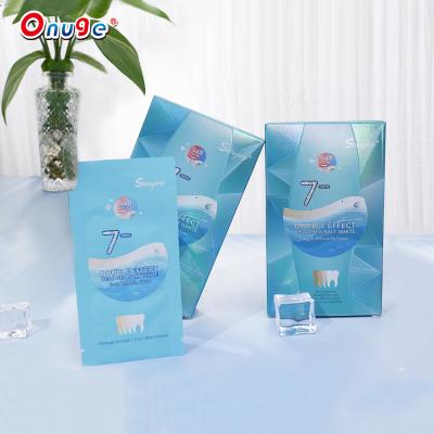 China Healthy Teeth Whitening Onuge Cleaning Teeth Whitening Strips Teeth Loosening Dead Sea Salt Wet Teeth Whitening Strips for sale