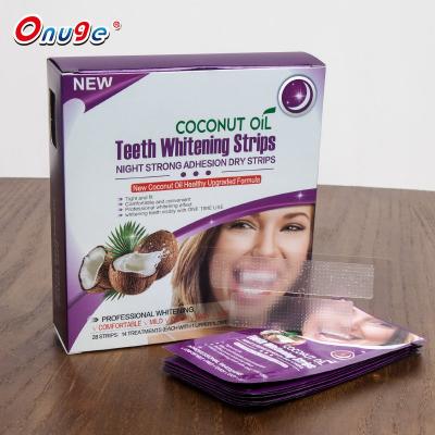 China Coconut Teeth Whiting Daily Home Dental Whitening Dry Strips for sale