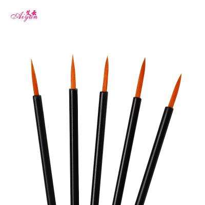 China Beauty Cosmetics Tools AIYUN Factory Accept OEM ODM Makeup Facial Brush Disposable Eyeliner/Eye Lasting/Eye Pencil Brush for sale