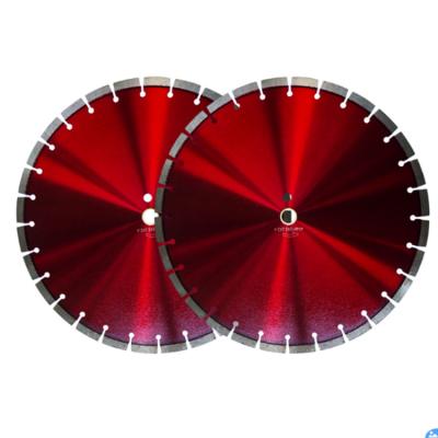 China Conrete Coupe Au Laser Reinforced 16 Inch Diamond Cutting Disc Pour Saw Lame Circular Pour Saw A Concrete for sale