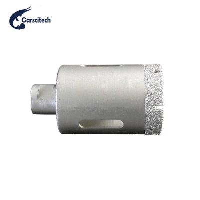 China Hot Sale Masonry Drilling Vacuum Brazed Diamond Tools Beveling Tiles Diamond Core Drills Diamond Hole Saws Boring Bit Set for sale