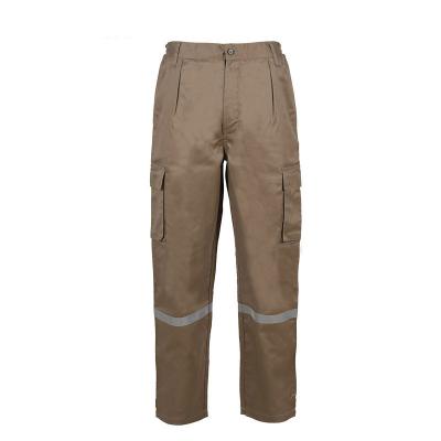 China China Supplier Comfortable 100% Cotton Men Work Trousers Khaki Color Industrial Cargo Pants For Women for sale