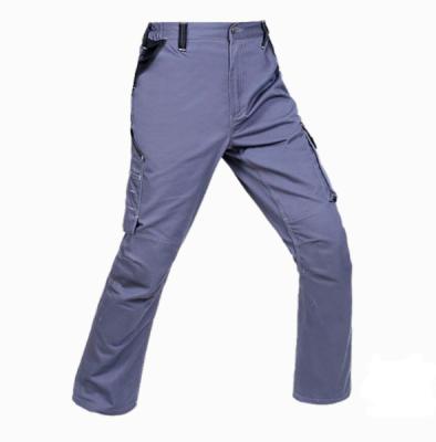 China Fashion Streetwear Classic Men Fashion Cargo Pants Multi Waist Pocket Work Pants Elastic Men's Trousers Men's Work Pants for sale