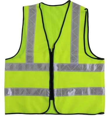 China Anti-Wrinkle Hivis Yellow Mens Road Construction Vest Women Traffic Vests For Sale for sale