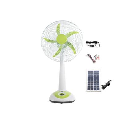 China 2021 Portable Cheap 16 Inch Rechargeable AC DC Function Battery Mini Pedestal Fan for sale