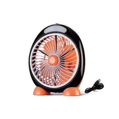 China Super Function 7inch LED Fan Mini Brushless Motor USB USB Table Fan for sale