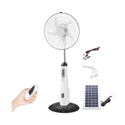 China AC/DC Powered 16 Inch 3 Speed ​​Electric Fan Rechargeable AC DC Oscillating Fan for sale