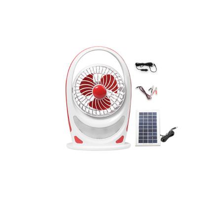 China AC DC Powered Electric Fan 6inch 3 Blade Box Fan USB Rechargeable Mini Portable Fan for sale