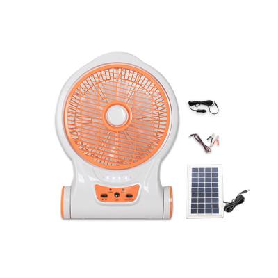 China Rechargeable AC/DC Function Fans Battery 8 Inch Fan Table Box Fan for sale