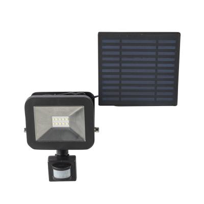 China 2021 Garden 10W Waterproof Solar Powered Solar Powered Outdoor Led Lamp Pir Motion Sensor Lighting 10W Garden Sensor Light Flood Night Light for sale