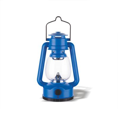 China Emergency Function Portable Light Weight Antique Rechargeable Electric Camping Lanterns for sale