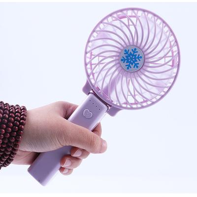 China 2020 Hot Selling USB Fan Mini Small Snowflake Handheld Fan Handheld Hot Style Handheld Fan Hot Selling Small Fan for sale