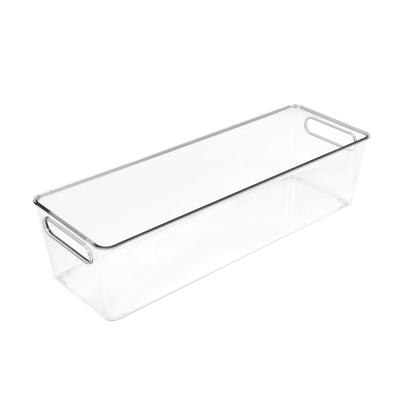 China Hot Selling Design Household Clothing Socks Single Viable Sundries Storage Box Transparent Storage Box for sale