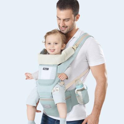 China 3 in 1 Organic Baby Carrier Cotton Baby Carrier Best Waist Sling Stool Hipseat with Lumbar Support for sale