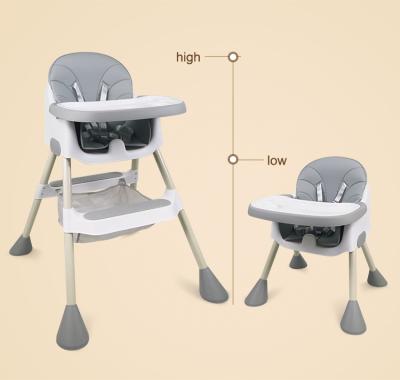 China Safety Comfortable Baby Dining Chair Kids Baby Adjustable Feeding Chair 3 in 1 Dining Referee Chairs for Toddlers for sale